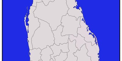 Mappa di galle, Sri Lanka