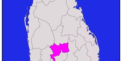 Kandy (Sri Lanka mappa
