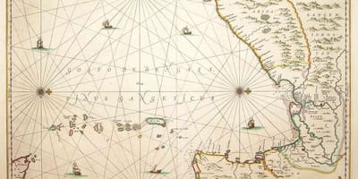 Mappa storica dello Sri Lanka
